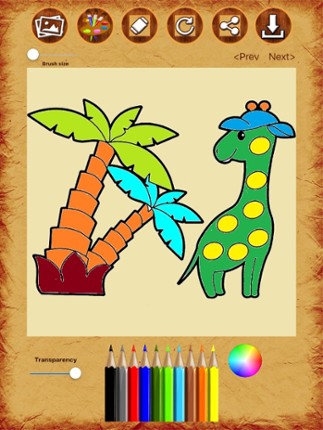 Kids Drawing Worksheet - Free Drawing Pad for toddler and preschool screenshot