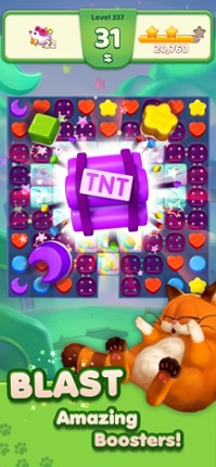Lazy Cat Dream Match screenshot
