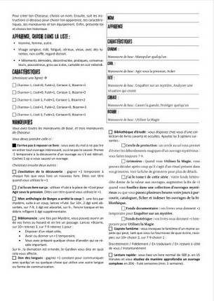 Le Bibliomancien, un livret pour Monster of the Week screenshot