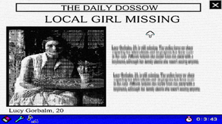 Lucy Gorbalm is Missing screenshot