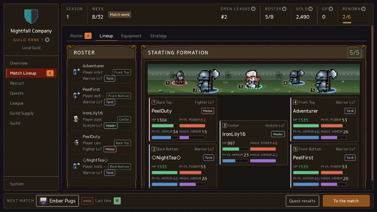 MMO Guild Manager Image