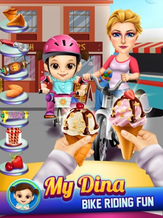 My Dina Kids Dress-Up Salon Food Games Free! screenshot
