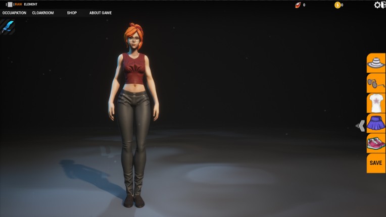 Raw Element screenshot