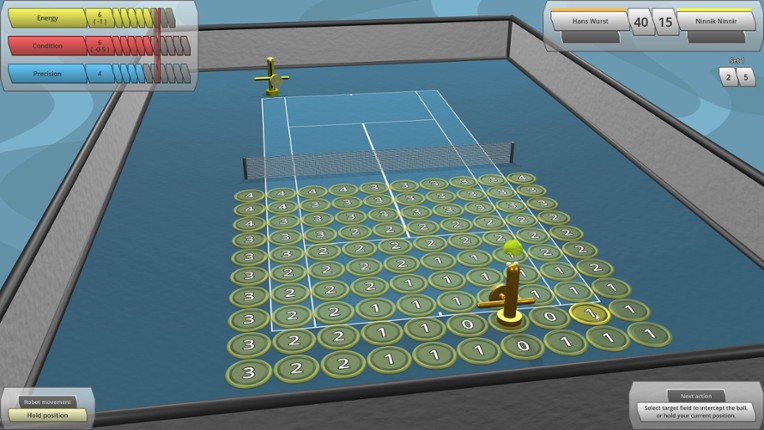 Robot Tennis screenshot