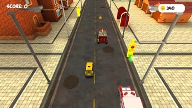 Toy Racer Cars 3D for TV Image