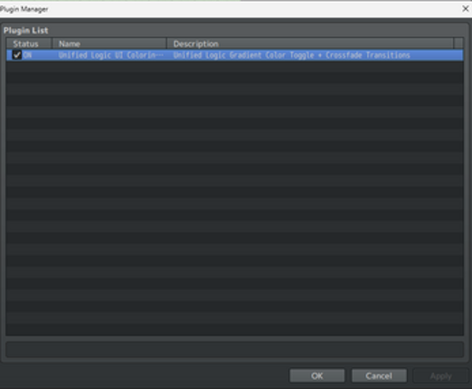 Unified Logic - UI Gradient and Transitions. screenshot