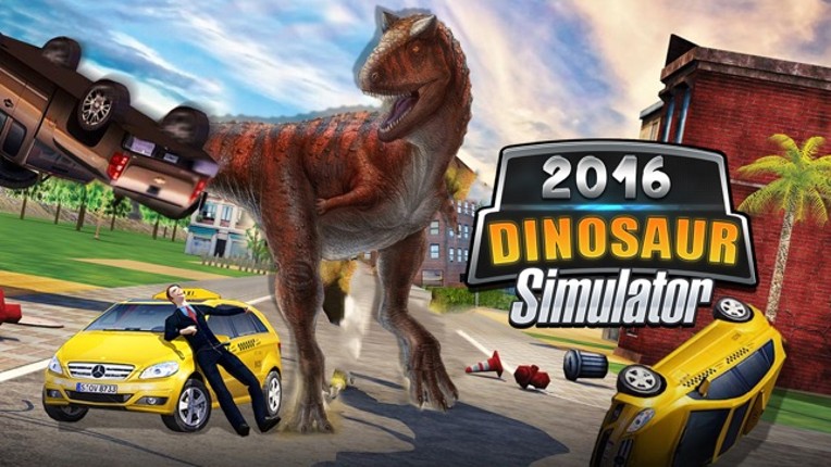 2016 Dinosaur simulator park Dino world fight-ing screenshot