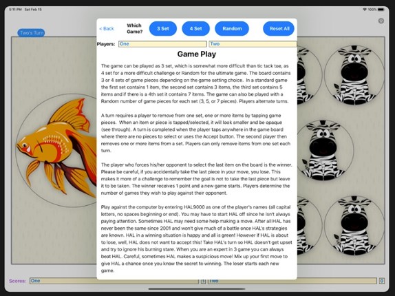 3-4 Set Logic screenshot