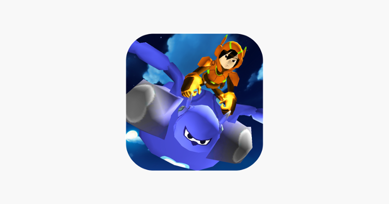 3D Big Robot Super Hero Fly Surfers : Jetpack Endless Man Arcade Run Image