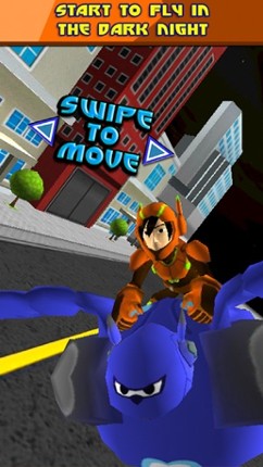 3D Big Robot Super Hero Fly Surfers : Jetpack Endless Man Arcade Run Image