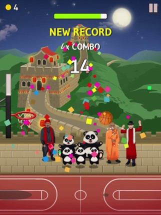 Bouncy Basket: Trick Shot King screenshot