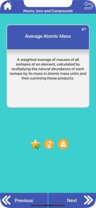 Chemistry Education Flashcards screenshot