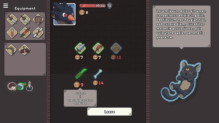 Curling in the Dungeon screenshot