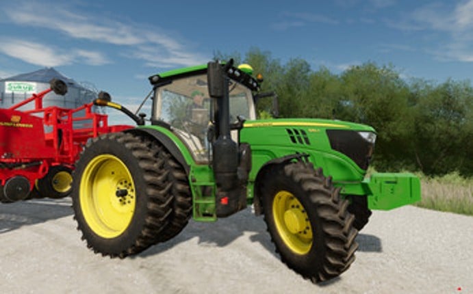 FS22 John Deere 6145R/6155R North America Edition screenshot