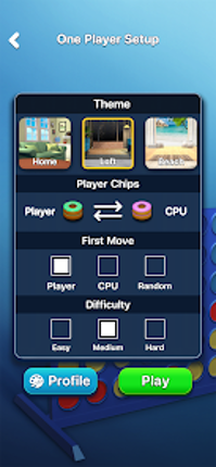 Four In A Row Connect Game screenshot