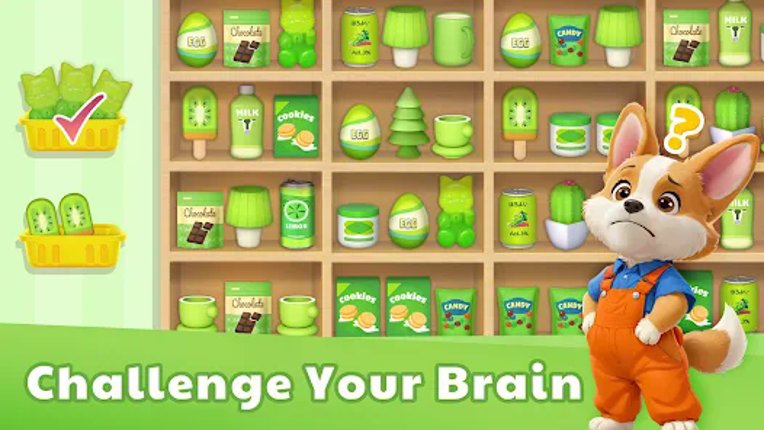 3D Goods Store: Sorting Games screenshot