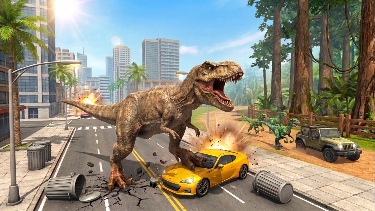 Games like Dinosaur Park Jurassic Dino World