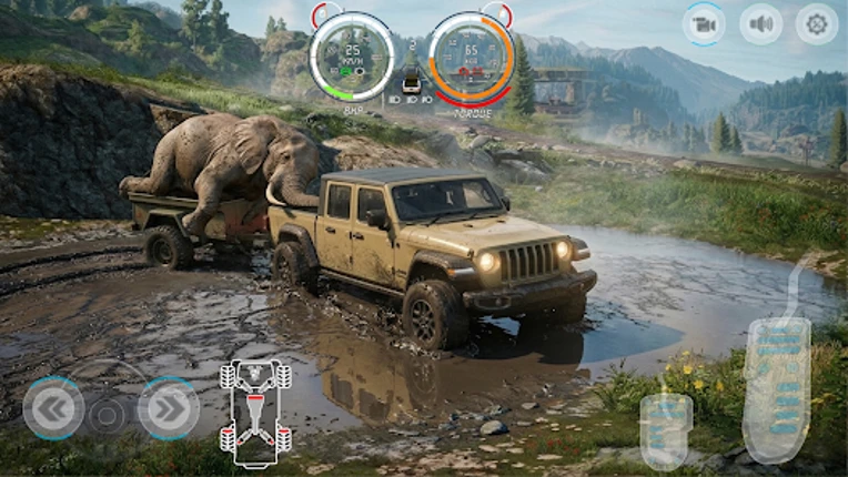 Spin Mud Truck Driving Game Image