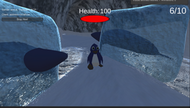 Frederick the Aquatically Challenged Penguin Image