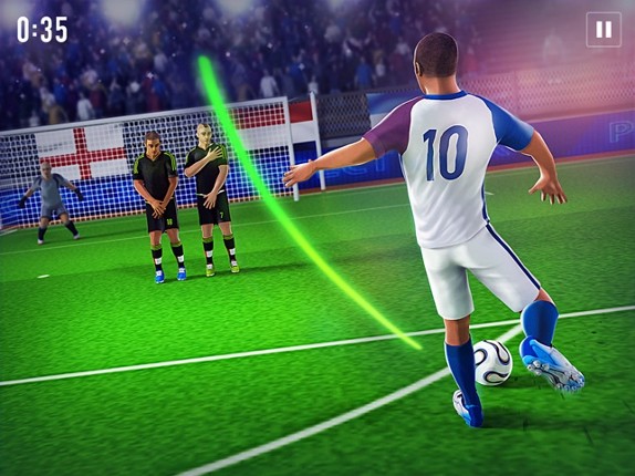 Hot Soccer FreeKick Asia 3D screenshot