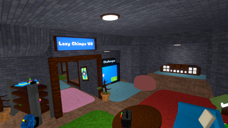 Lazy Chimps VR Image
