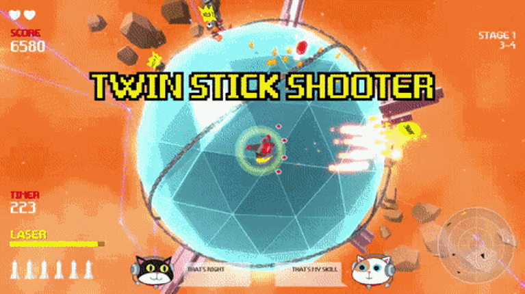 Neko Cosmo Police screenshot