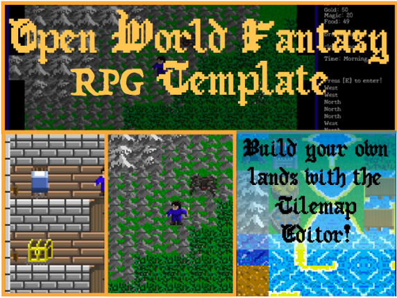 Open World Fantasy RPG Template Image