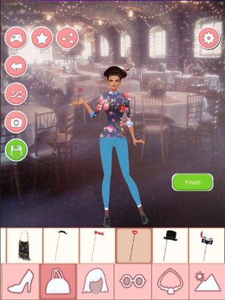 Party Dress Up Game For Girls: Fashion Makeover screenshot