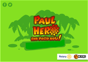 Paul Hero: End Polio Now! Image