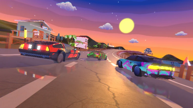 Pixel Retro Drift - Arcade Car Racing screenshot