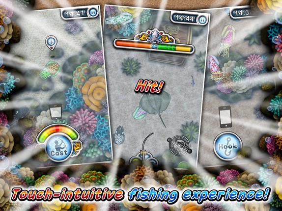 Pocket Squid Fishing screenshot