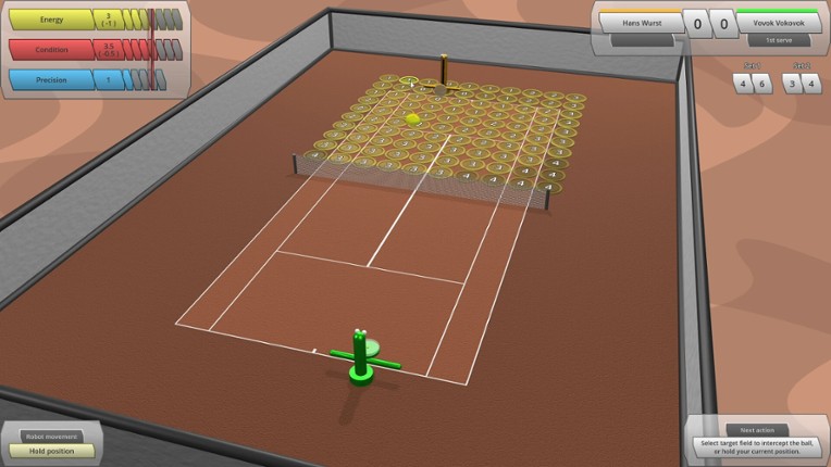 Robot Tennis screenshot
