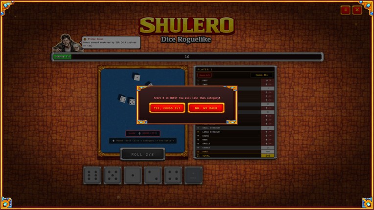 SHULERO – Dice Roguelike screenshot
