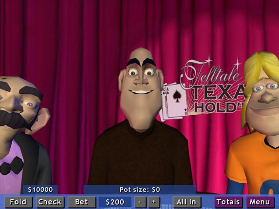 Telltale Texas Hold'em screenshot