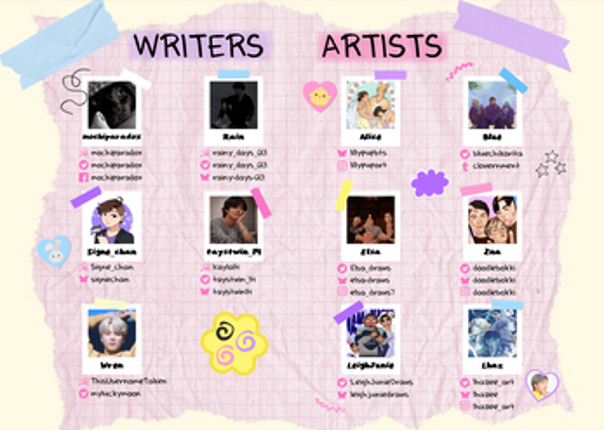 three is tender: a minjoonkook zine screenshot