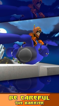 3D Big Robot Super Hero Fly Surfers : Jetpack Endless Man Arcade Run screenshot