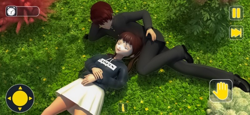 Anime High School Girl Love 3D screenshot