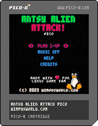 Antsy Alien Attack Pico screenshot