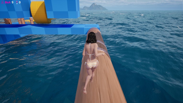 Beauty Girl Chronicles: Island Obstacle Challenge screenshot