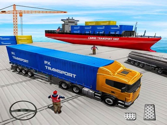 Cargo Transport Truck Driving Game Cover