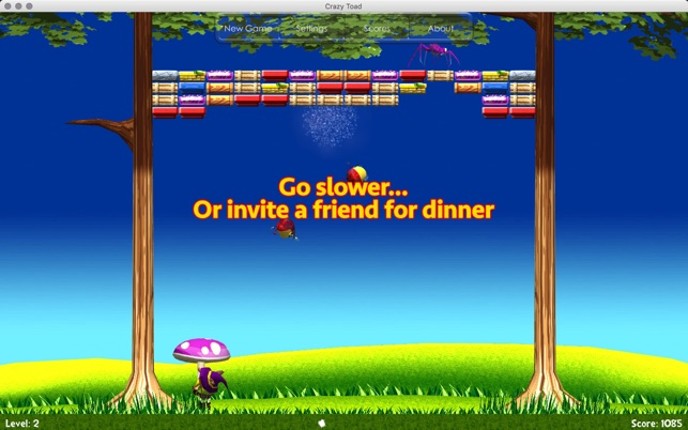 Crazy Toad screenshot