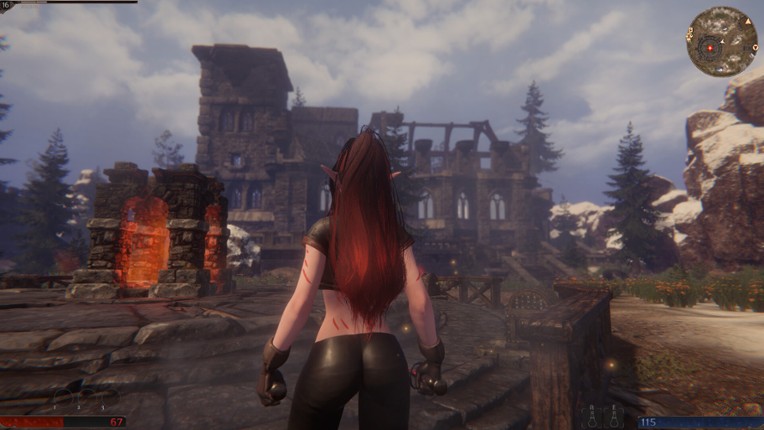 Elven Huntress: Sunveil Image