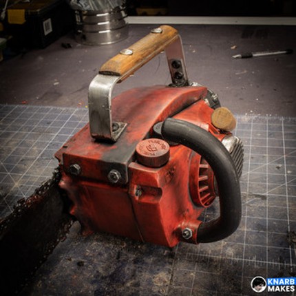 Evil Dead 2 Saw Replica Image