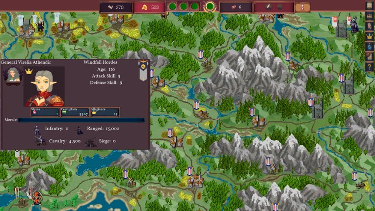 Fantasy Senate Simulator screenshot