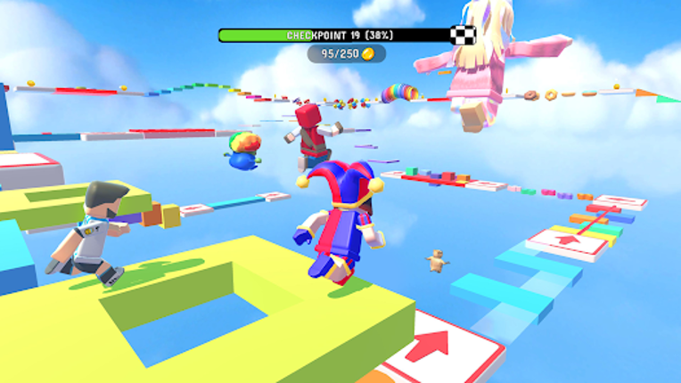 Mega Parkour: Obby Escape Run screenshot