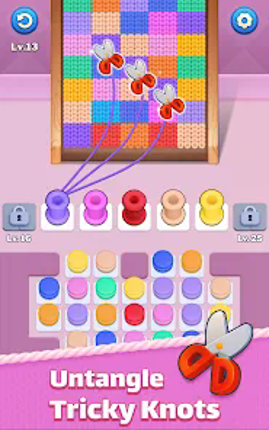 Knit Madness - Wool Color Sort screenshot