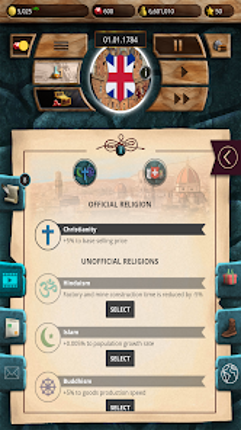 Europe 1784 Military strategy Image