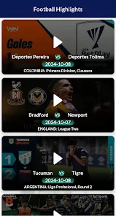 SportzFy TV : Live Football TV Image