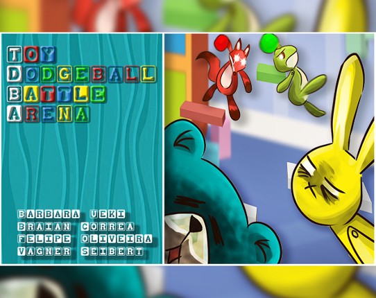 Toy Dodgeball Battle Arena Game Cover