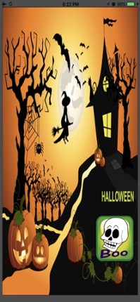 Haunted Halloween Color Pages Image